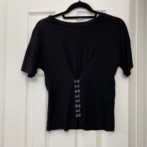 Topshop corset top